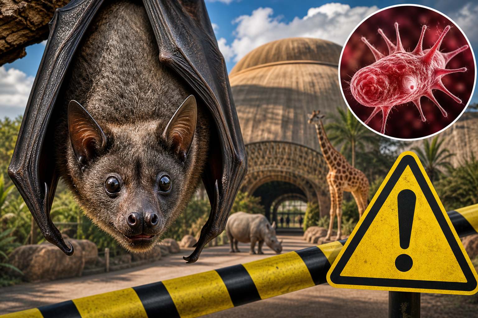 San Diego Zoo Safari Park bat tests positive for rabies, prompting warning