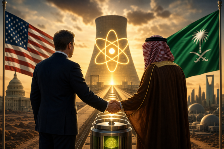 U.S. signs nuclear deal with Saudi Arabia that gives it path to enriching fuel – The Washington Post