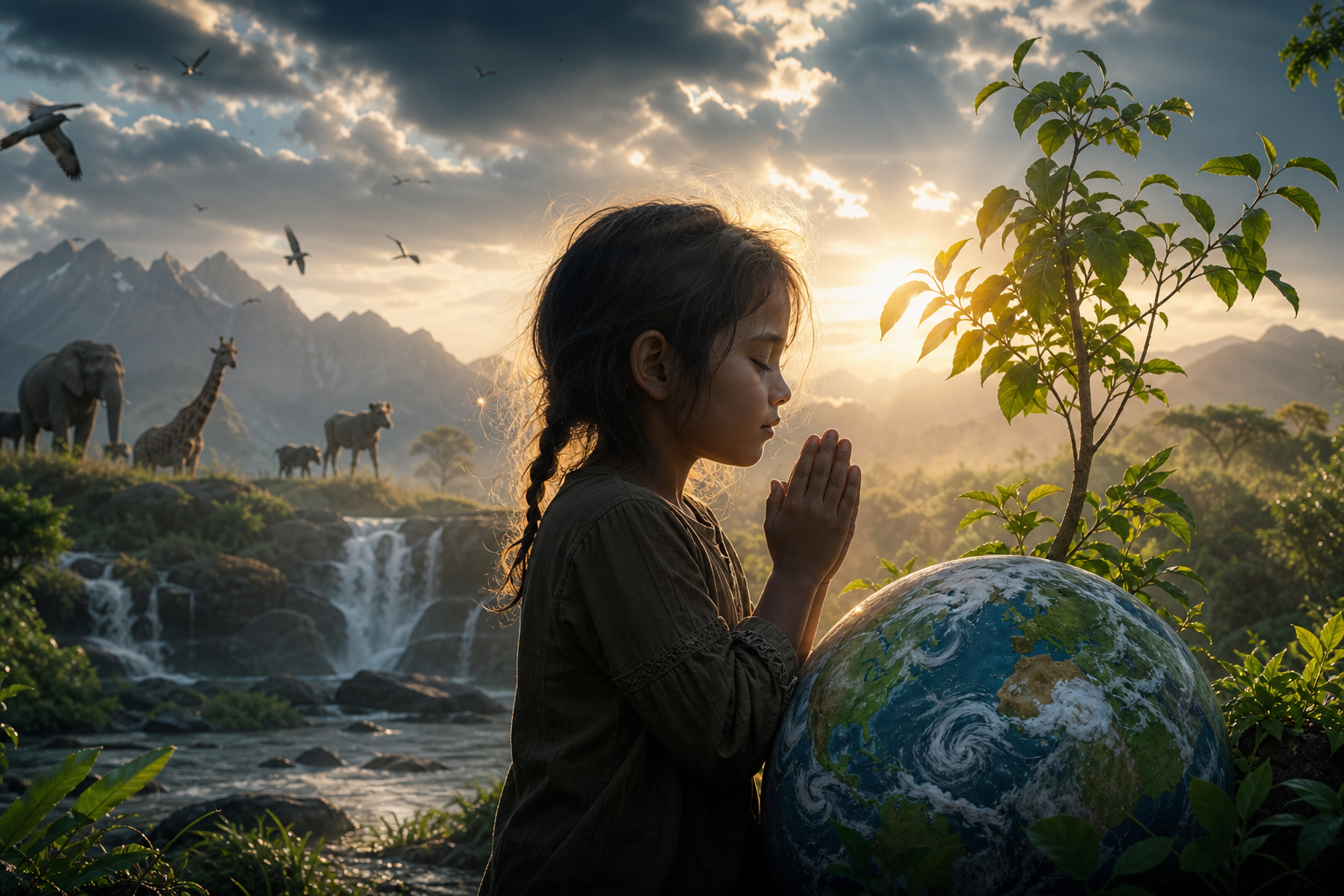 Guided by Nature's Grace: A Personal Prayer for Earth's Renewal