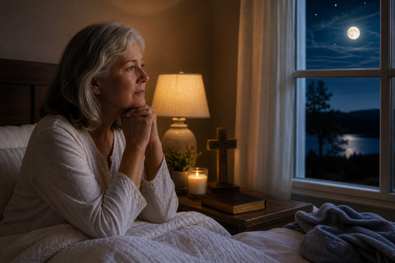 Finding Peace in the Night: 5 Faith-Based Strategies for Christians Over 50 Facing Sleeplessness and Anxiety