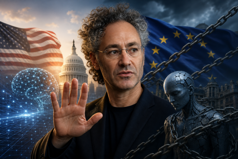 Palantir CEO Alex Karp warns US not to copy Europe’s AI regulations