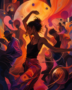 Can you visually capture how dancing feels? Inside Las Cabbalos’ expressive social identity for Public Records