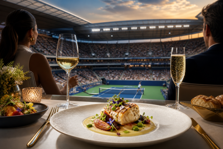 US Open offering fans fine-dining experiences alongside world-class tennis