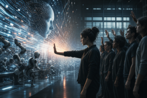 Employees at the world’s biggest AI companies are calling for a slowdown in AI development