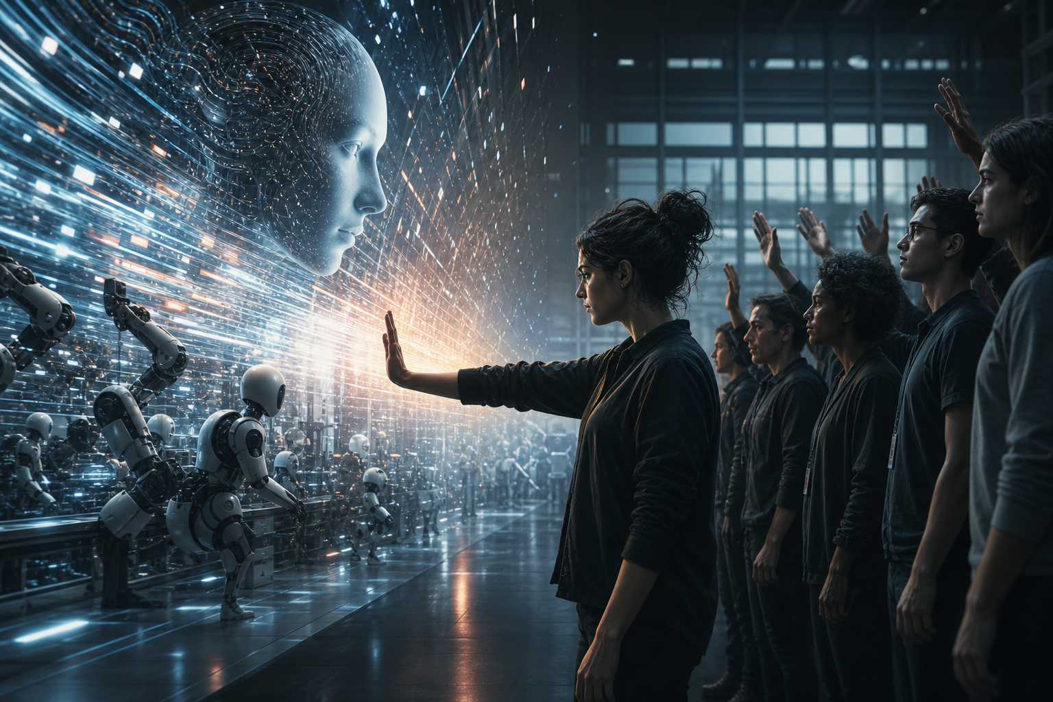 Employees at the world’s biggest AI companies are calling for a slowdown in AI development