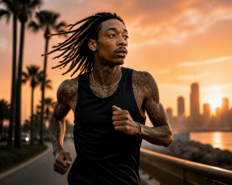 Wiz Khalifa Says He Has Taken Up Running