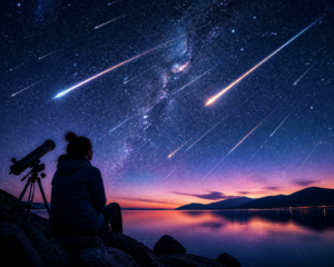Two meteor showers will peak tonight. How to watch the Southern Delta Aquariids and the Alpha Capricornids.