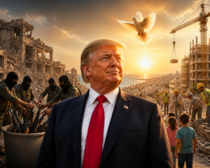 Trump touts "historic" agreement to disarm Hamas, rebuild Gaza - Axios