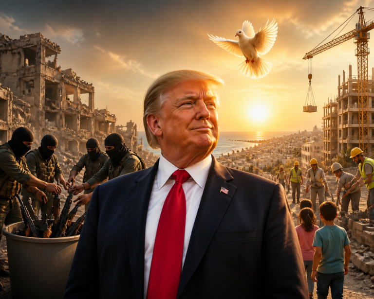 Trump touts "historic" agreement to disarm Hamas, rebuild Gaza – Axios