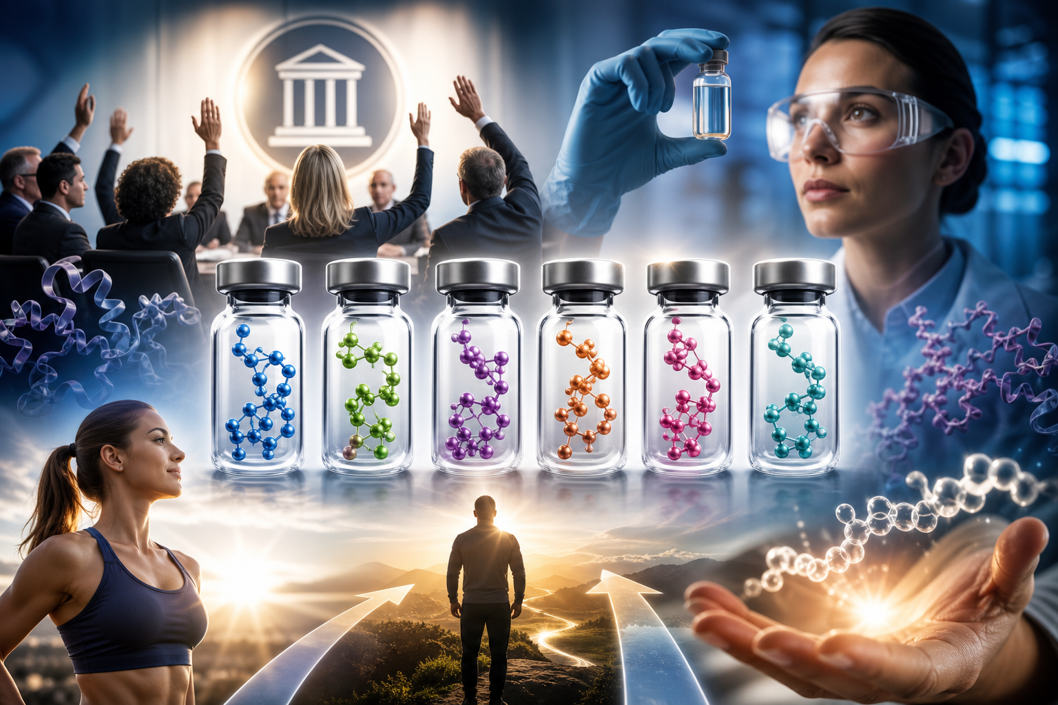 FDA advisers support easing restrictions on six peptides. Here’s what those drugs are and what happens next