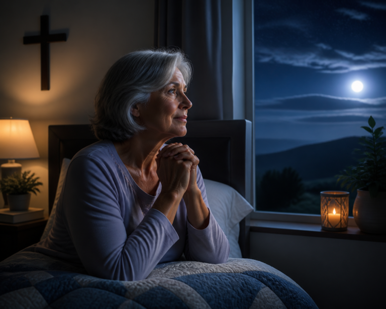 Finding Peace in the Night: How Christians Over 50 Can Conquer Sleeplessness and Anxiety with Faith