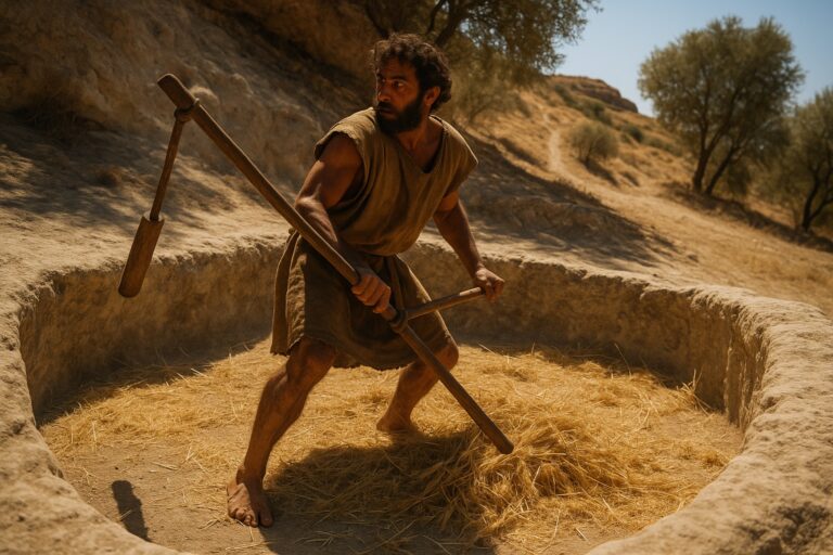 Gideon Was Hiding When God Called Him Mighty Warrior
