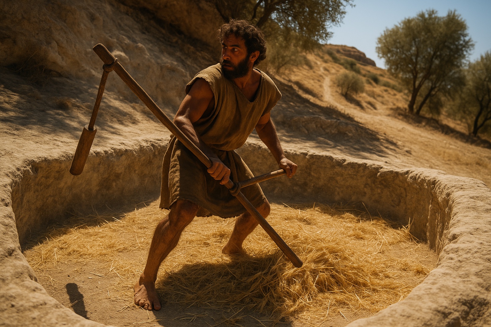 Gideon Was Hiding When God Called Him Mighty Warrior