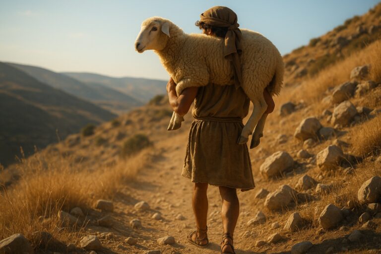 The Oldest Painting of Jesus Shows the Good Shepherd