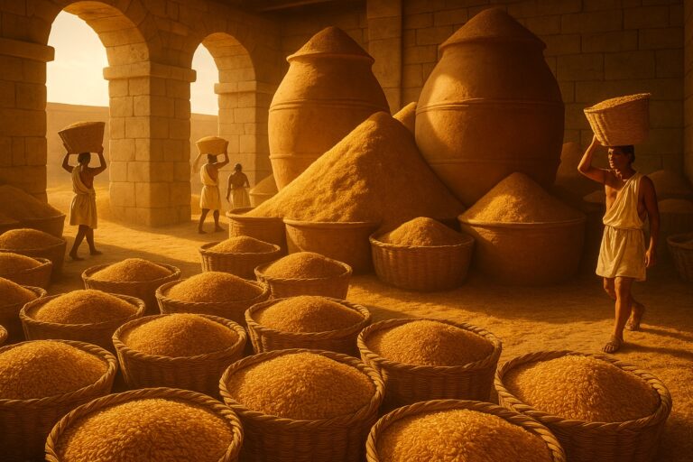 Joseph Stored Grain for Seven Years Before the Famine Hit. That Wasn’t Luck — It Was a Plan.