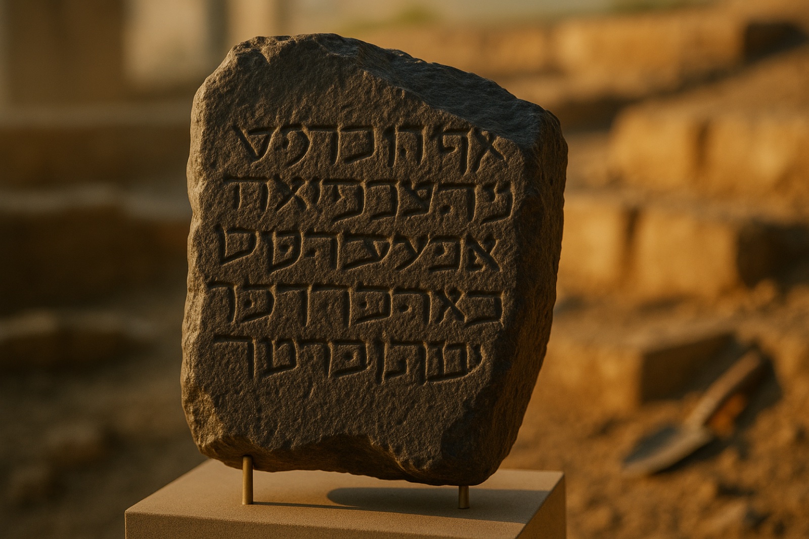 The 2,900-Year-Old Stone That Proves King David Was Real