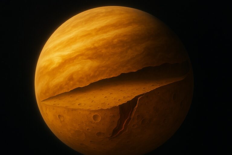 Venus Is Tearing Itself Apart From the Inside, Scientists Just Found — and It Looks Completely Solid From the Outside