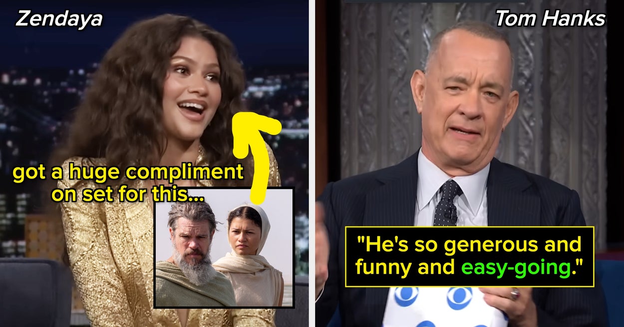 13 Actors Who Are Actually A Delight To Work With, According To Other Celebs - BuzzFeed
