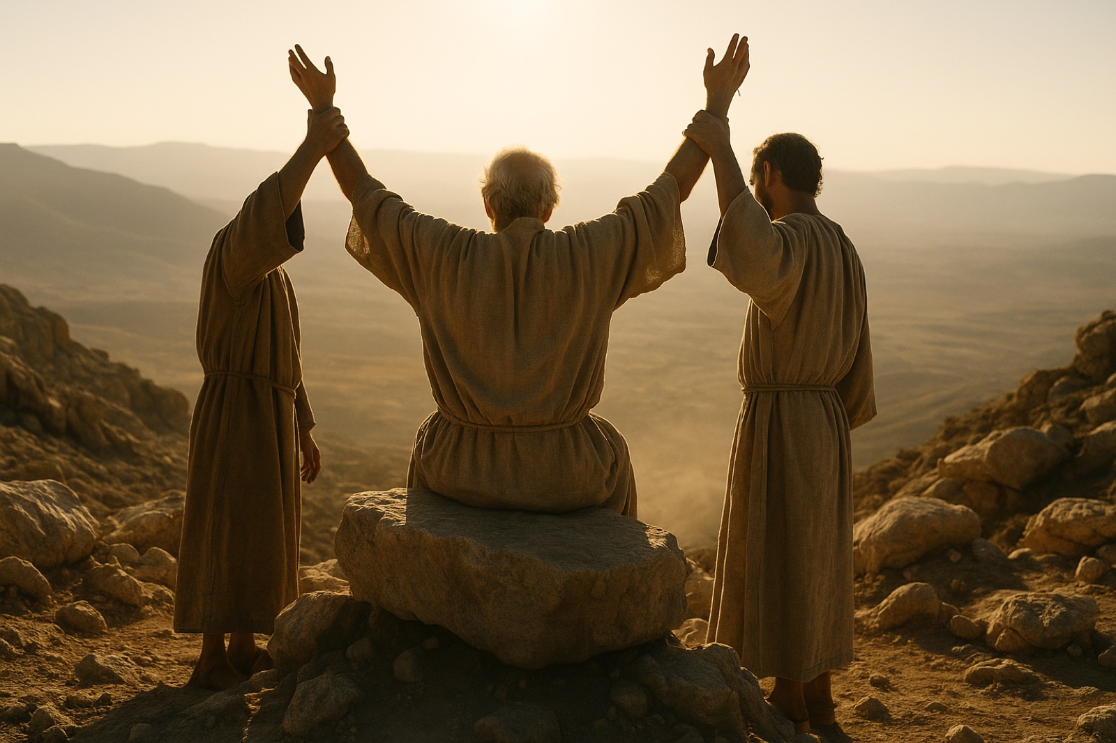 Aaron and Hur: The Battle Moses Couldn't Win Alone