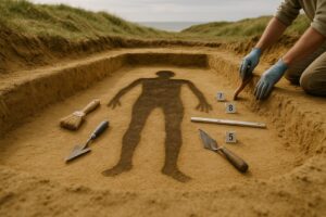 Anglo-Saxon Sand Silhouettes: The Graves With No Bodies