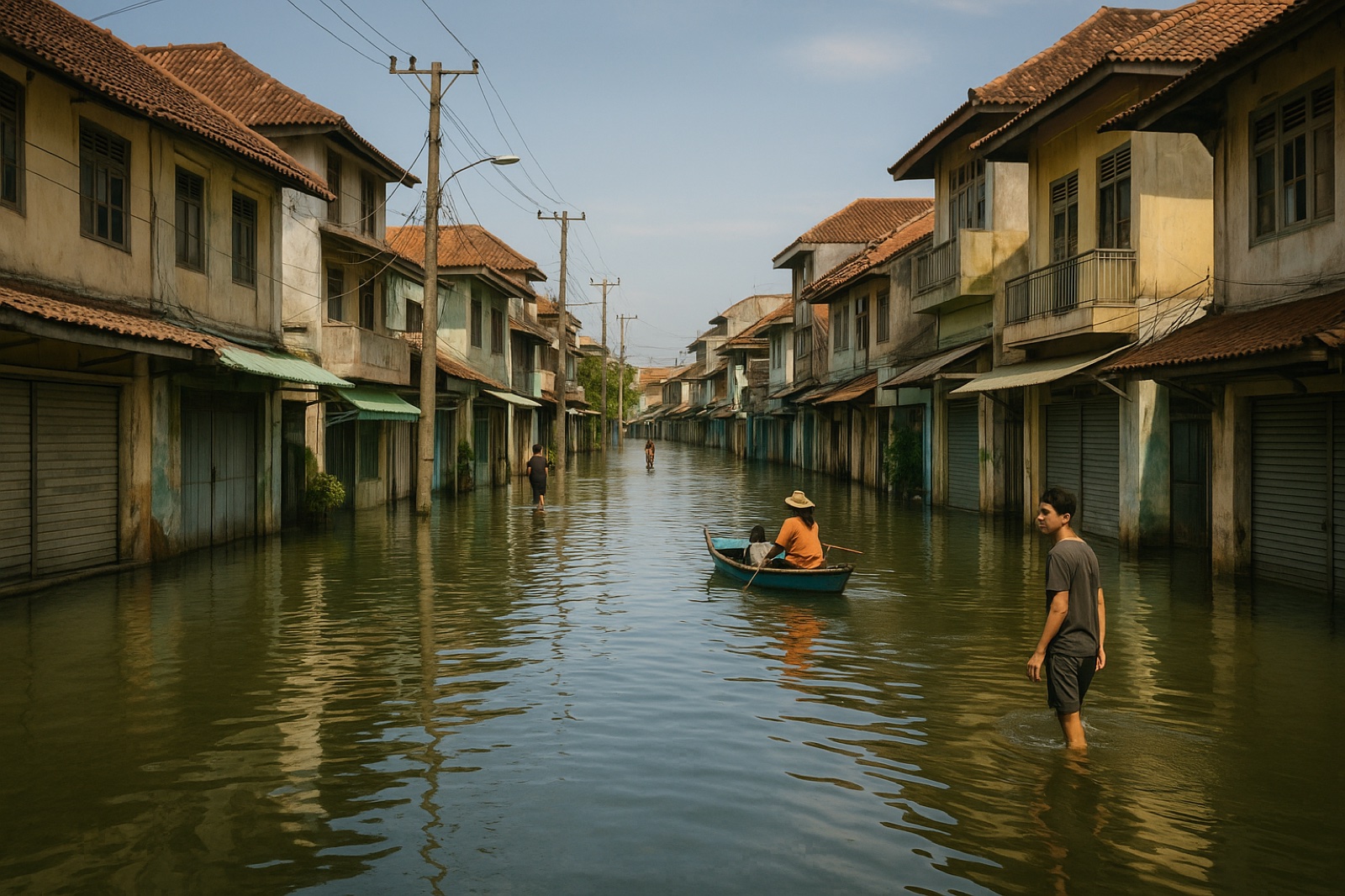 The Cities Sinking Faster Than the Ocean Is Rising