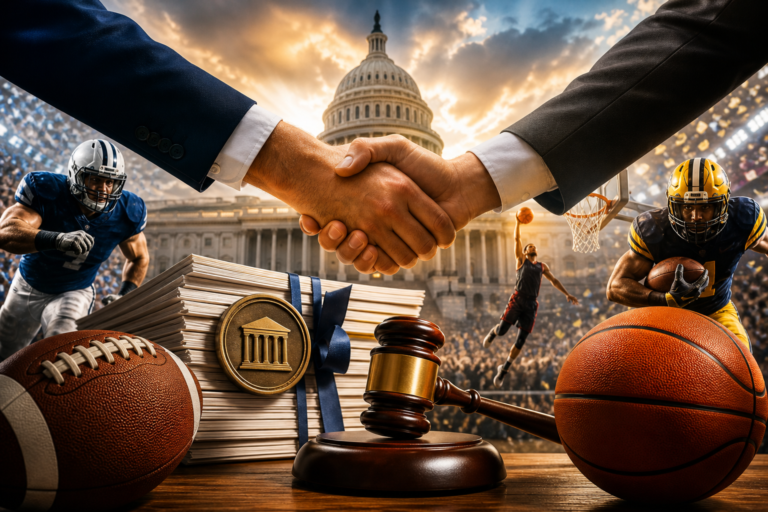Big Ten, SEC support college sports bill, reviving Senate chances – ESPN