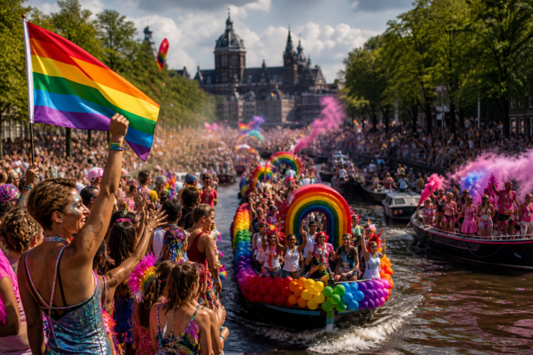 Thousands in Amsterdam for boisterous WorldPride in shadow of Berlin attack