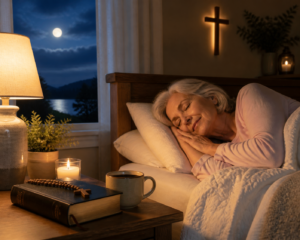 Discover Peaceful Sleep: 5 Simple Strategies for Christians Over 50 Battling Nighttime Anxiety and Racing Thoughts