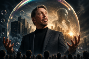 Larry Ellison Bet It All on the A.I. Boom. Will He Be the Face of the A.I. Bubble? - The New York Times