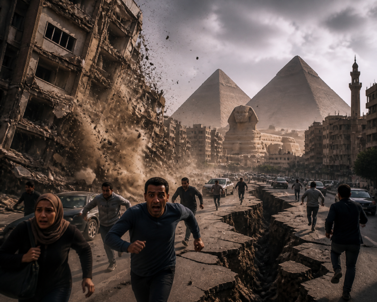 Magnitude 5.3 earthquake strikes Egypt, shaking felt in Cairo