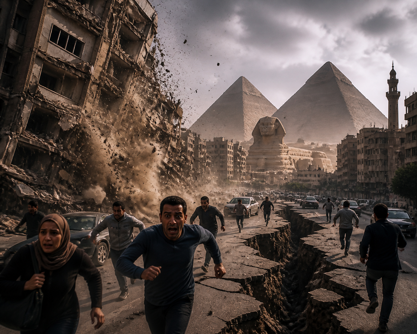 Magnitude 5.3 earthquake strikes Egypt, shaking felt in Cairo