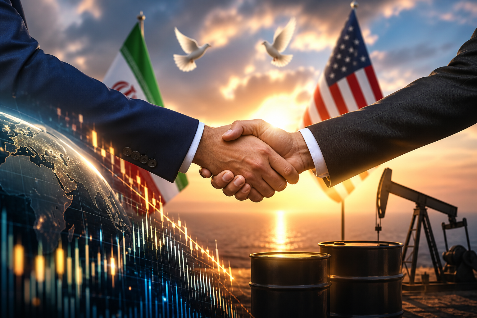 Stock Market Today: Return to Diplomacy Brings Reprieve for Oil Prices — Live Updates - WSJ