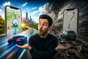 Man compares Waze and Google Maps and ends up realizing it's not even a debate as one is too far ahead