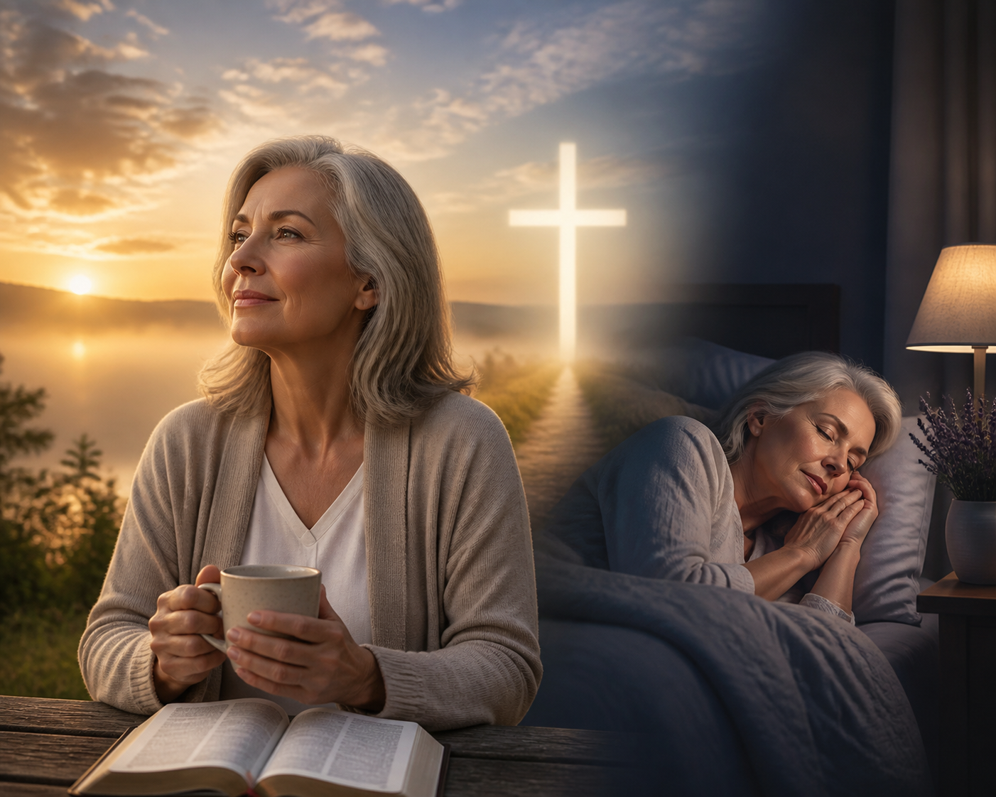 Unlocking Peace: How Christian Faith Can Clear Brain Fog and Alleviate Nighttime Anxiety Over 50