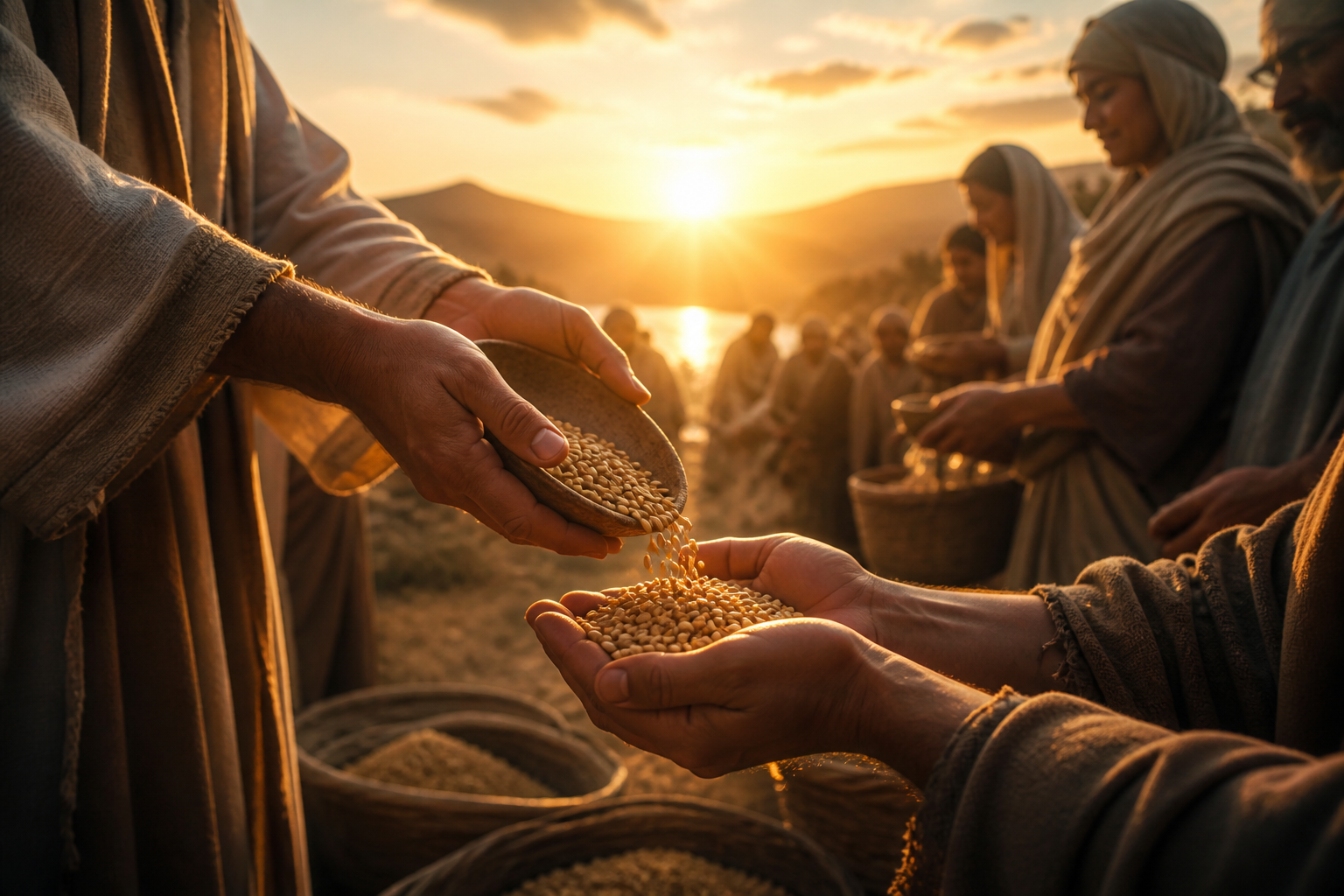 How Luke 6:38 Quietly Multiplies What You Give—and What You Get Back