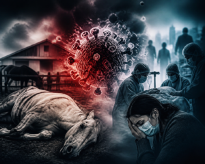 A mystery virus started killing horses. Then humans. Was this the moment our coronavirus era began? | Infectious diseases