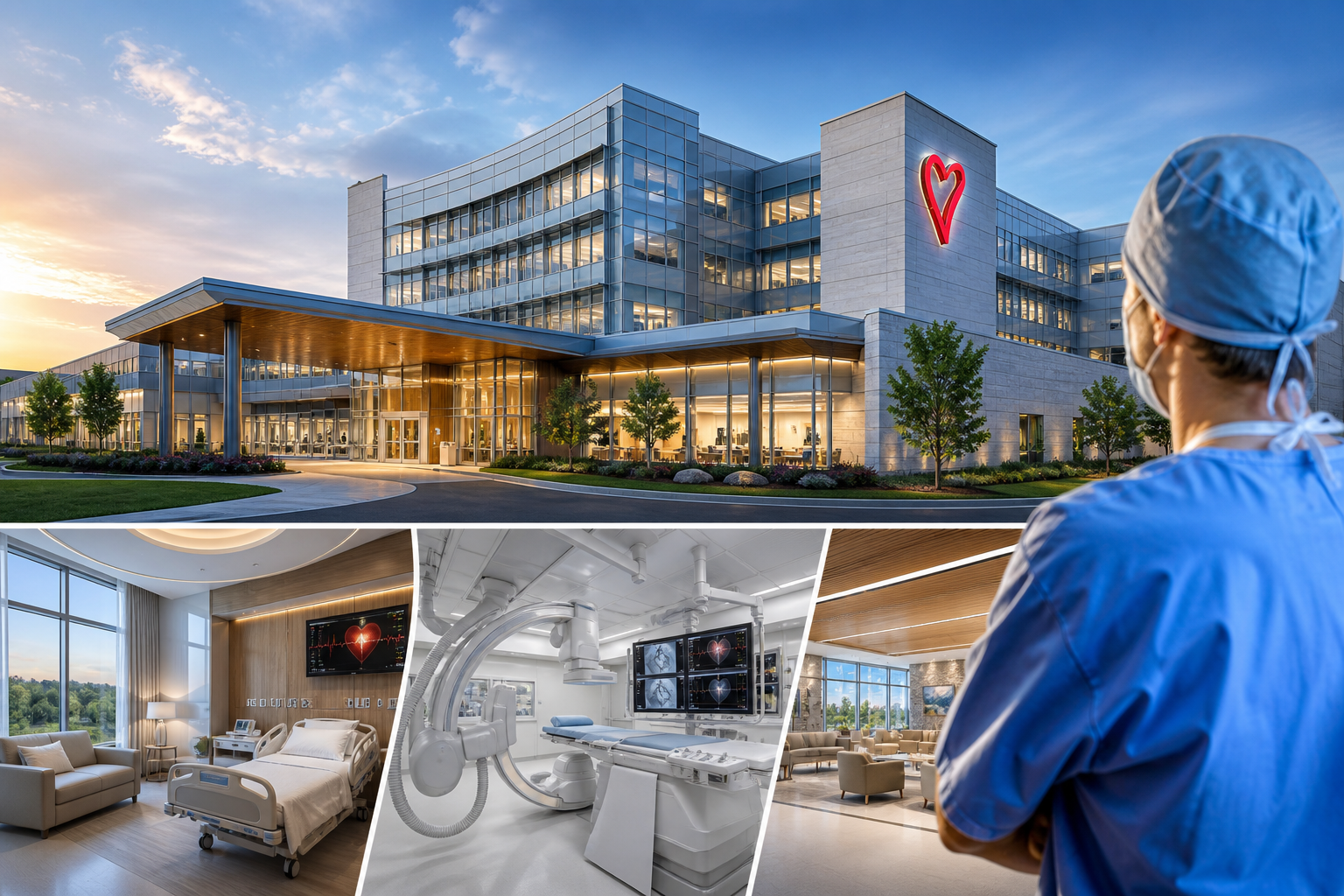 St. Luke's gives look inside new Heart Hospital set to open this year in Northampton County - WFMZ.com