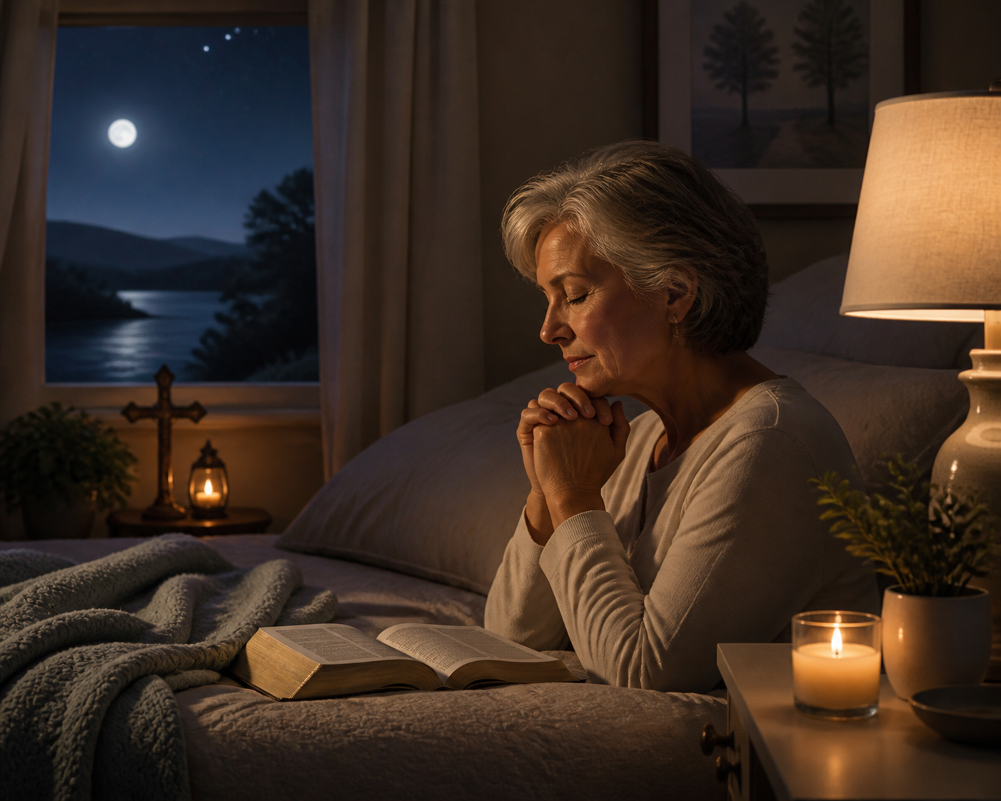 Unlock Peaceful Nights: 5 Faith-Based Strategies to Calm Your Mind and Find Rest After 50