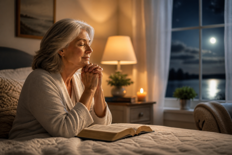 Unlock Peaceful Nights: 5 Faith-Filled Strategies to Calm Your Anxious Mind After 50