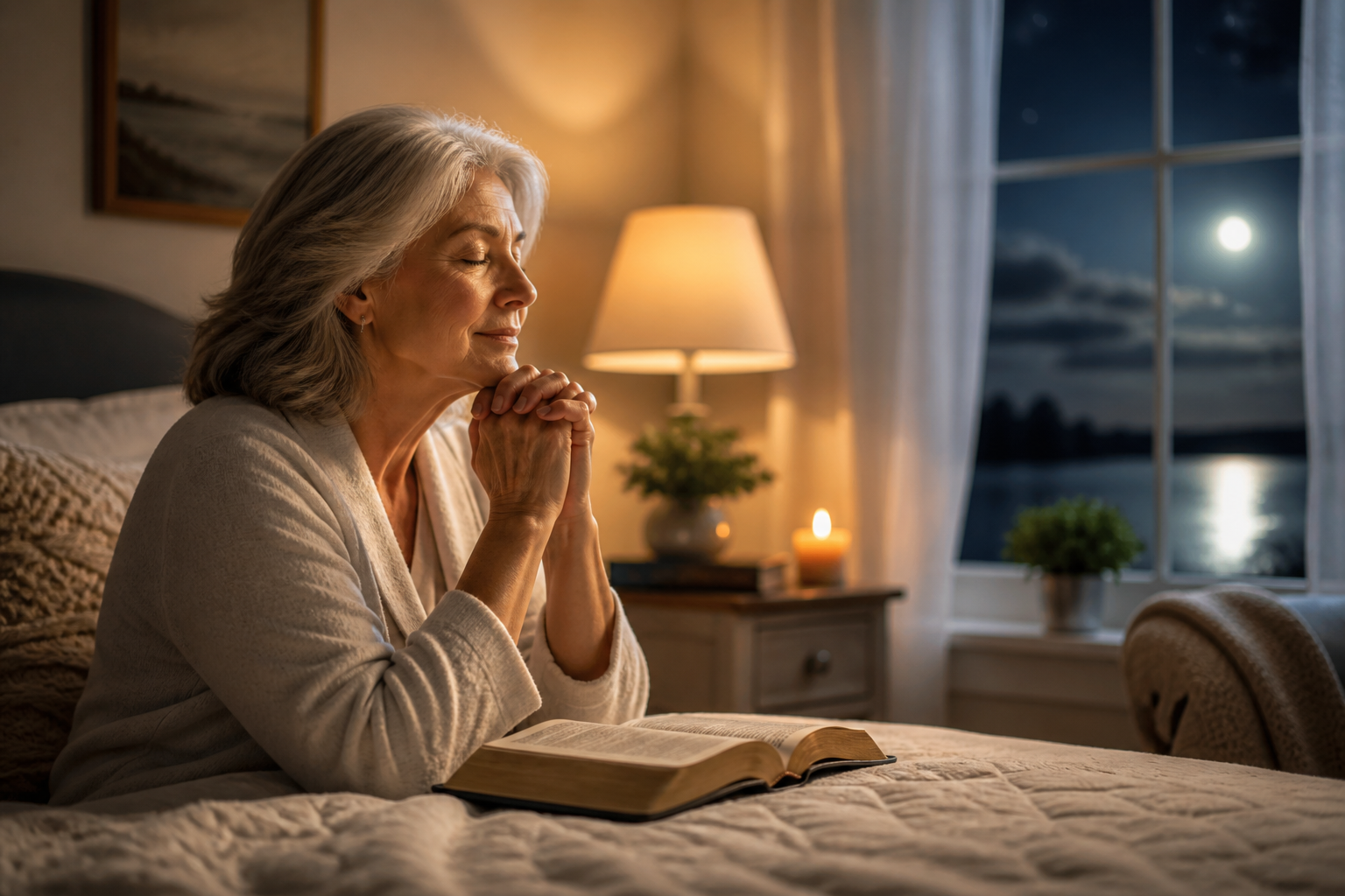 Unlock Peaceful Nights: 5 Faith-Filled Strategies to Calm Your Anxious Mind After 50