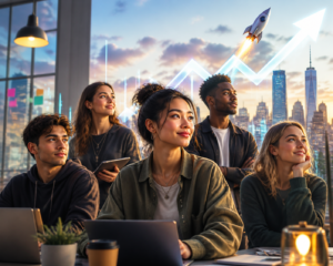 Entrepreneurship is booming in the U.S. Gen Zers are leading the way.