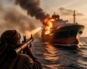 Houthi rebels attack vessel in Bab el-Mandeb, killing 6
