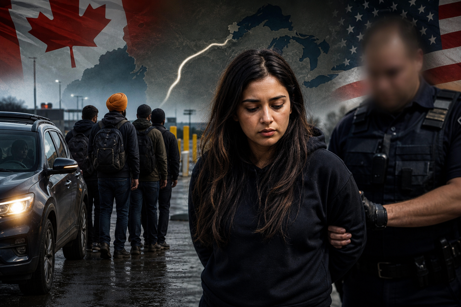 New York woman pleads guilty to trafficking Indians from Canada, says she picked people from border and dropped them off inside US for profit