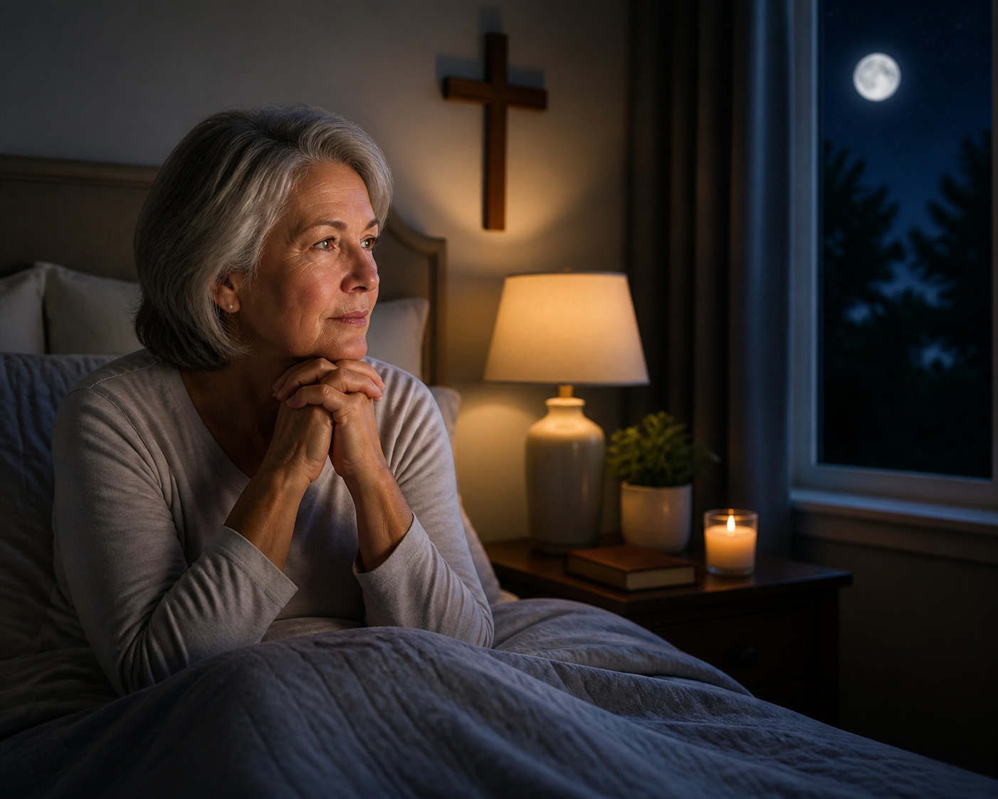 Over 50 and Sleepless? Discover Faith-Fueled Strategies to Calm Nighttime Anxieties