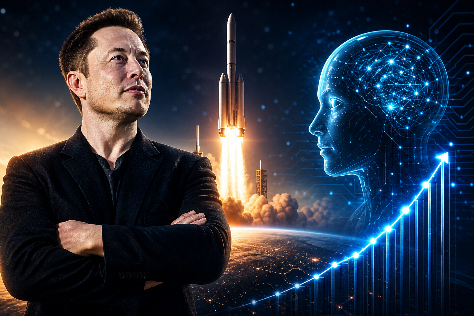 Elon Musk Says AI Revenue Will Eclipse the Rest of SpaceX by September. Here’s What Investors Need to Know