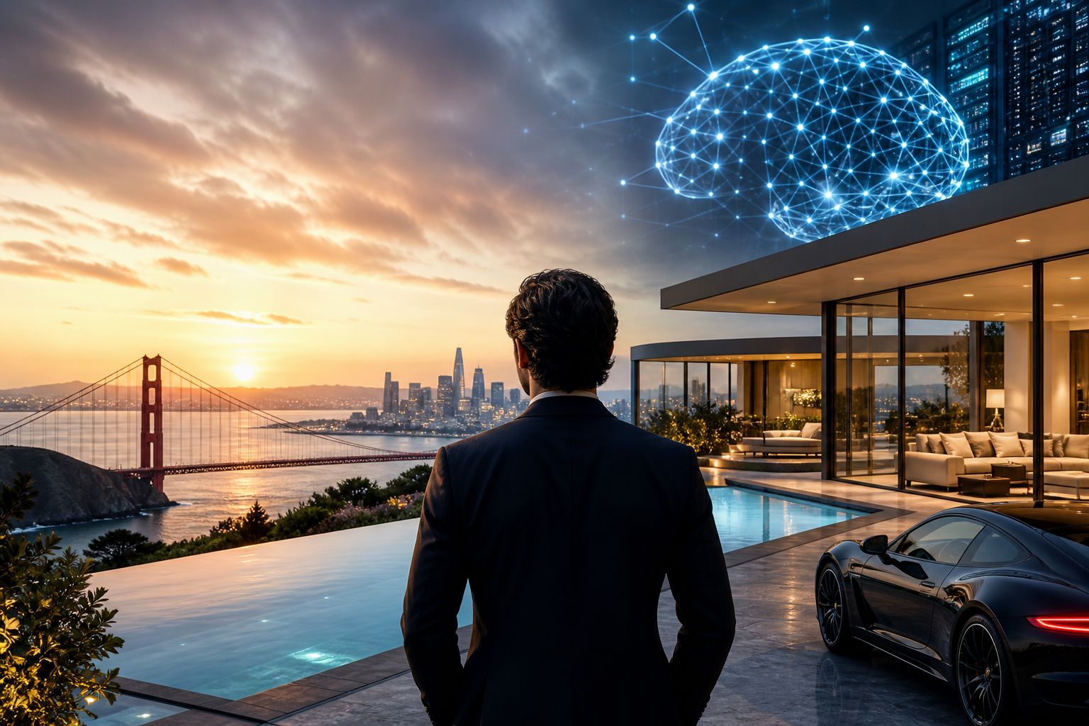 San Francisco-area estate sells for $70m in sign of AI-fueled wealth explosion | San Francisco