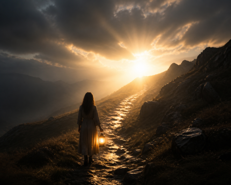 Embracing Light: Guided by Love and Illumination