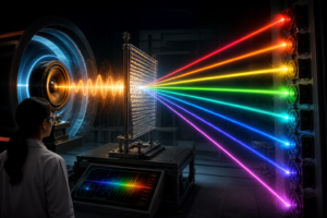 In 2025, scientists made sound behave like a rainbow, separating different frequencies and sending them in different directions