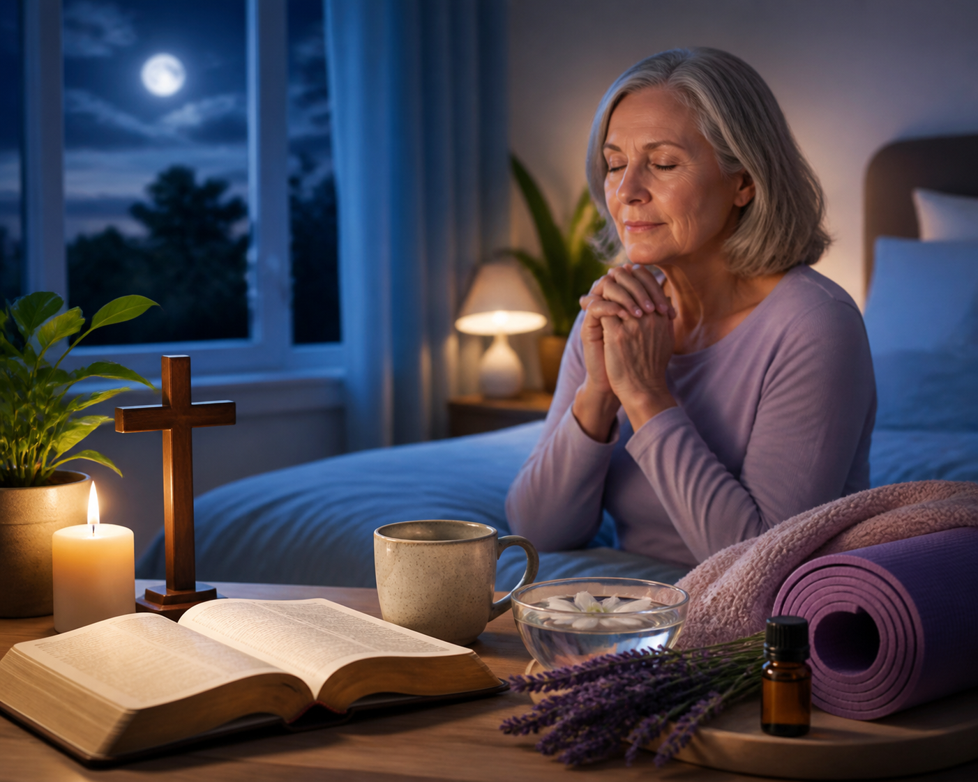 Unlock Peaceful Nights: 5 Surprising Mind-Body-Spirit Remedies for Christians Over 50 Battling Nighttime Anxiety