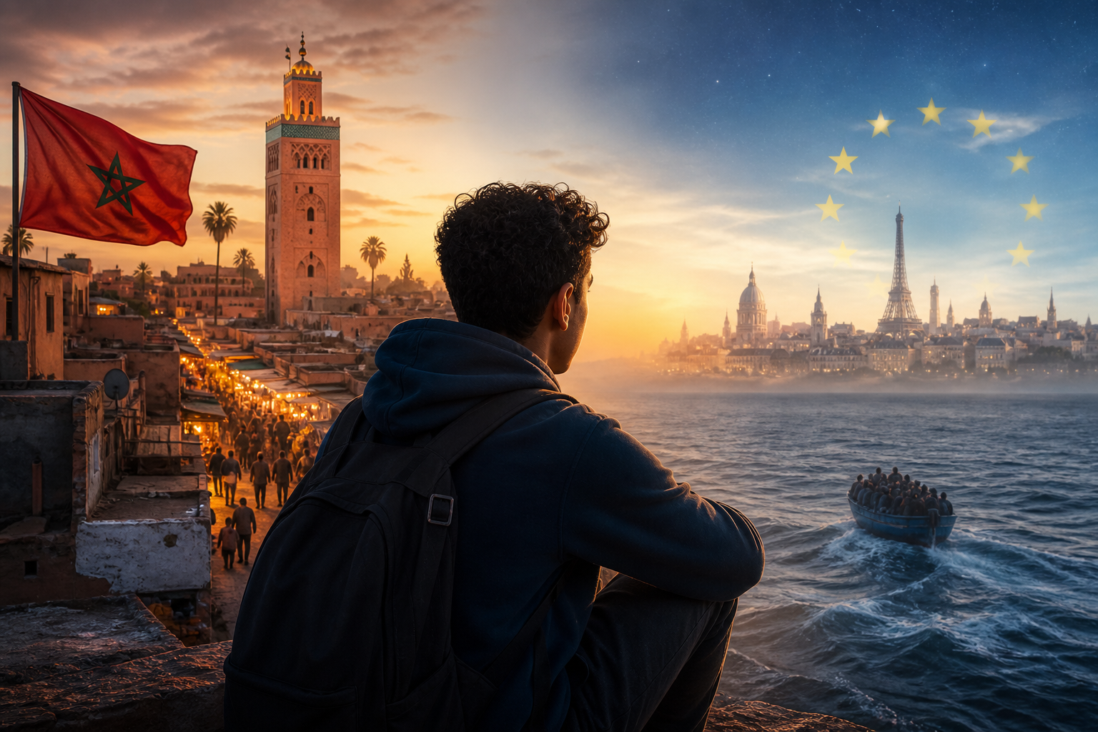 Bangkok Post - Despite booming economy, young Moroccans still dream of Europe